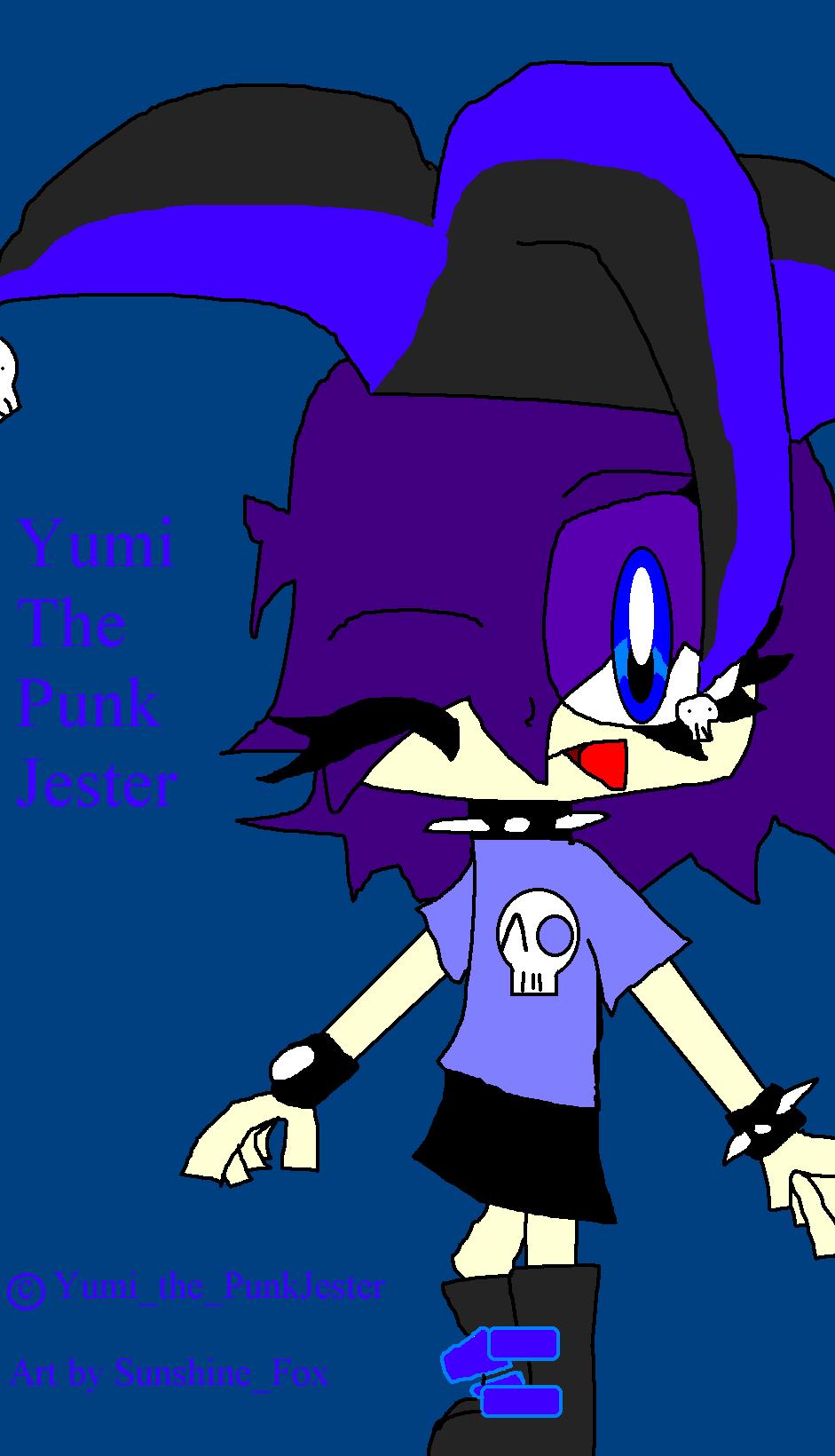 Yumi the Punk Jester(Gift) by Sunshine_Fox