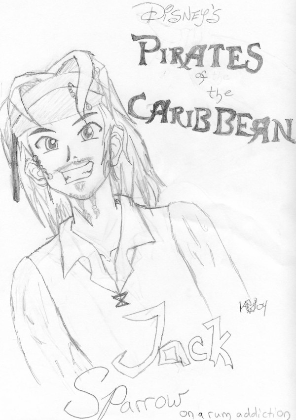 Jack Sparrow after drinking way too much rum by SuperSam1296