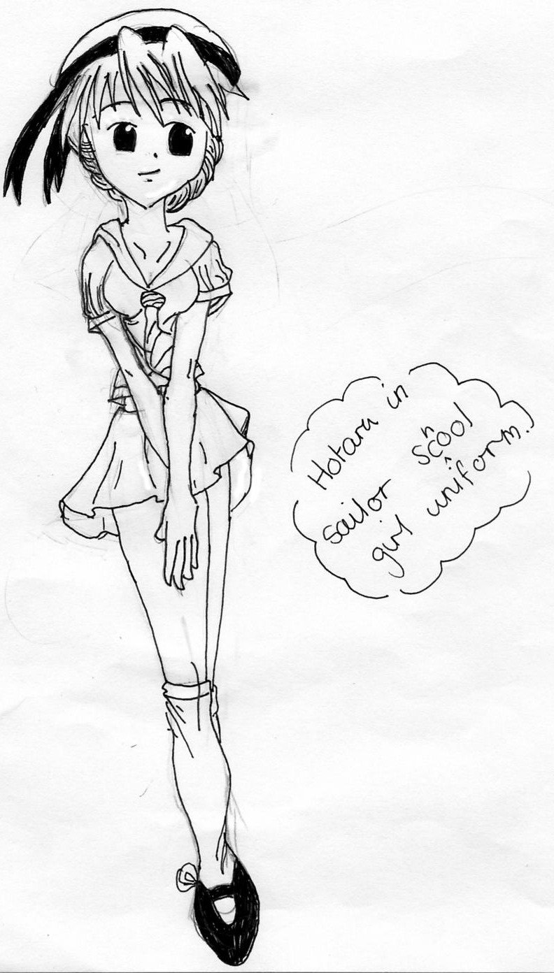 Hotau in Sailor school uniform by SuperSweet10yearoldManga-rist