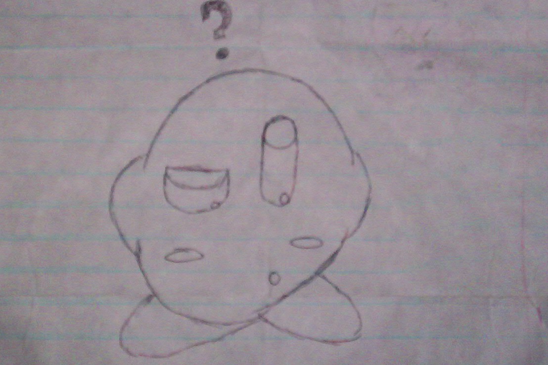 Confused Kirby by Superstix