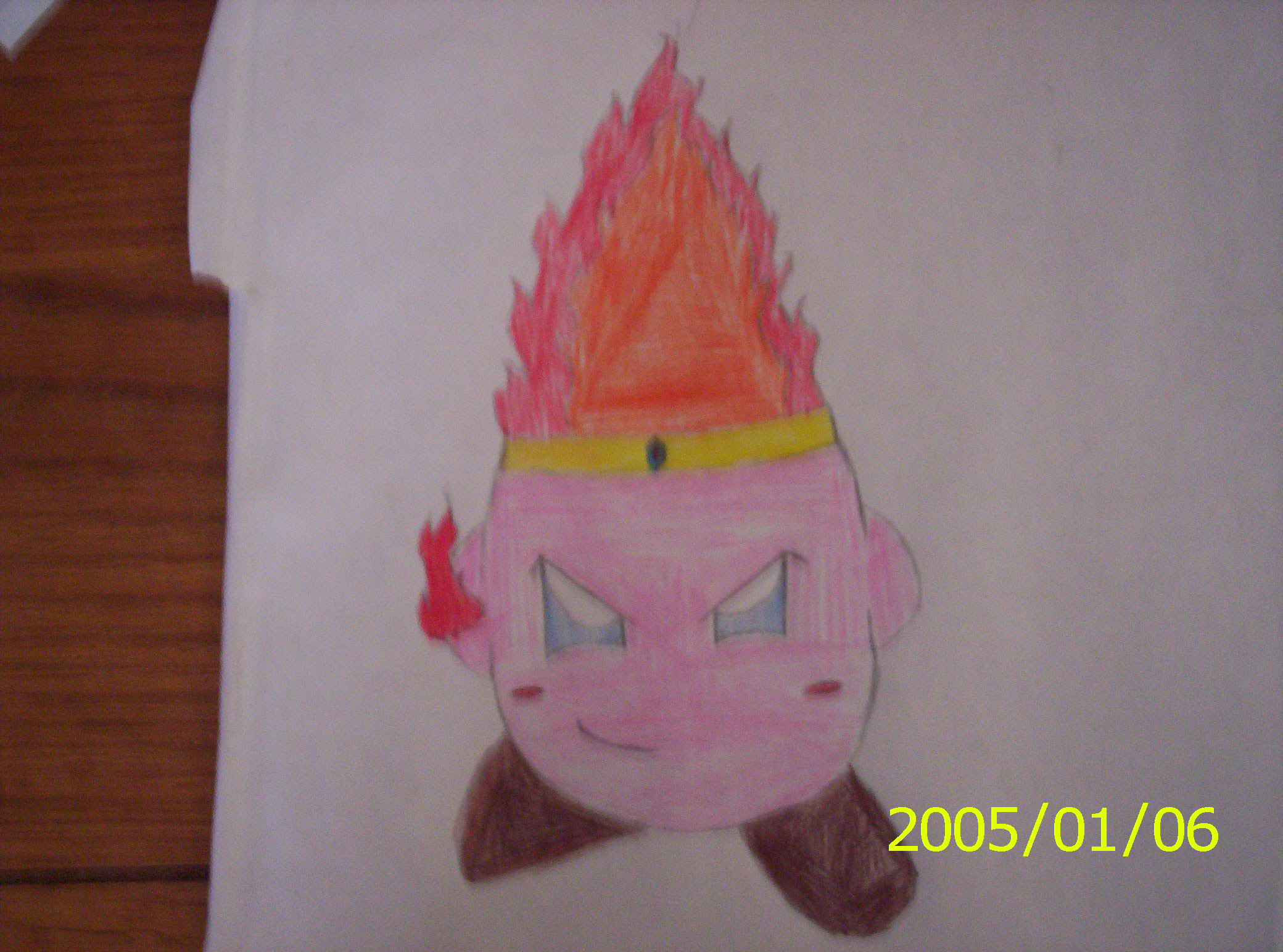 Fire Kirby by Superstix