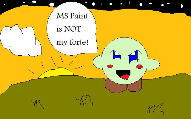 I hate MS Paint.... by Superstix