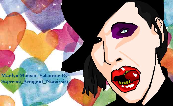 Marilyn Manson Valentine - Paint by Supreme_Arrogant_Narcissist