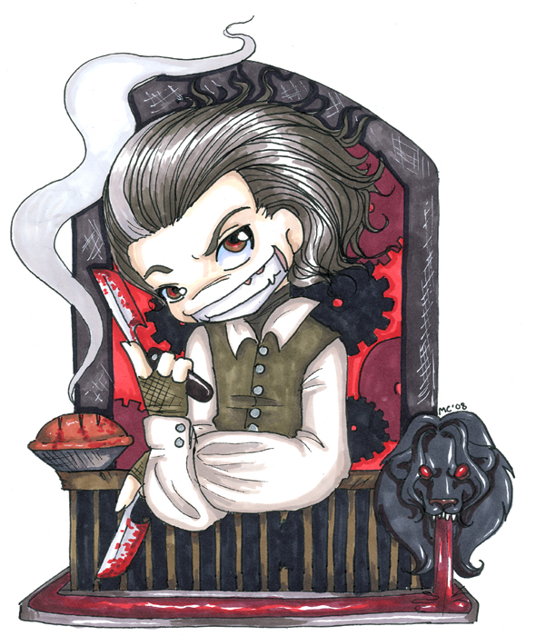 Sweeney Todd by SushiAndPie