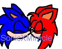 VERY quickly drawed SonicXMiracle picture by Sutaru