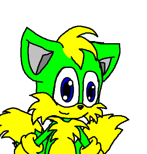 Grape "Slushy" Fox (quickly drawed) by Sutaru