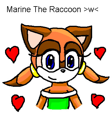 Marine The Raccoon (2nd try) by Sutaru