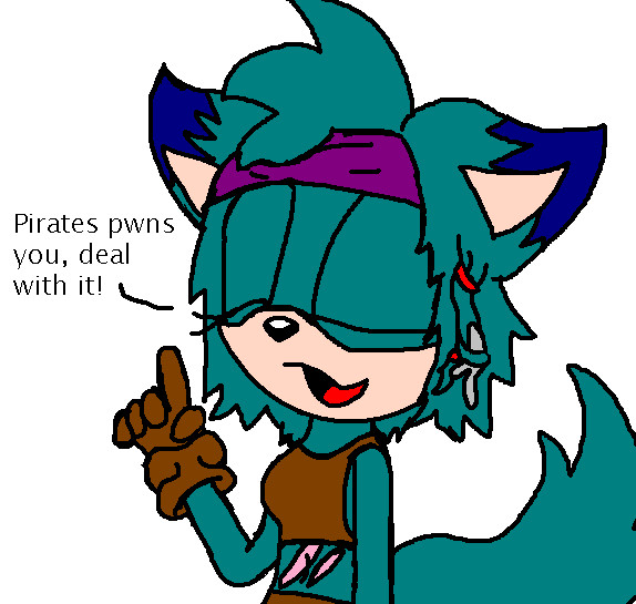 Ocean the pirate fox by Sutaru