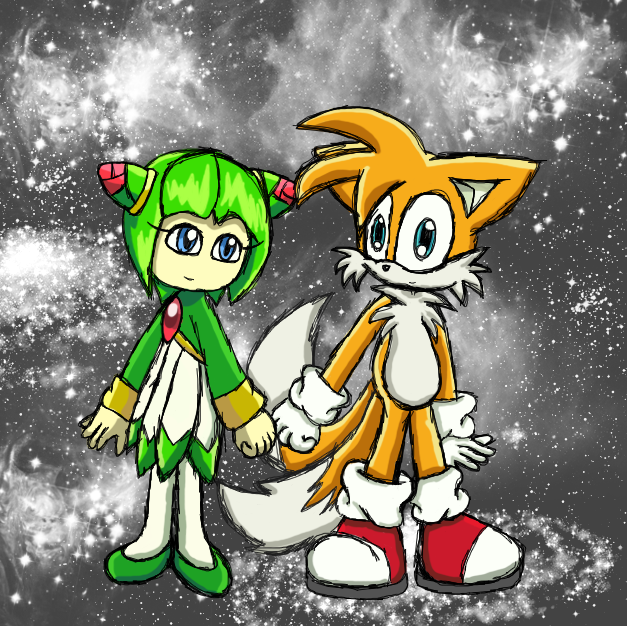 Tails and Cosmo by Sutaru