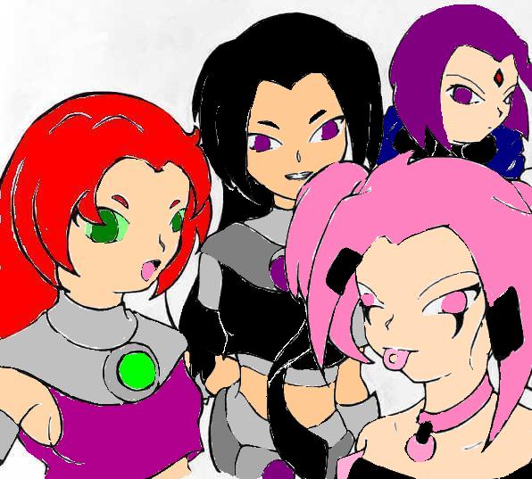 TT girls colored by Suukorak