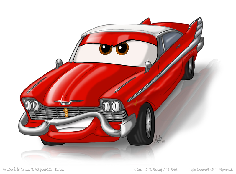 CARS - Plymouth Fury by SuziDragonlady