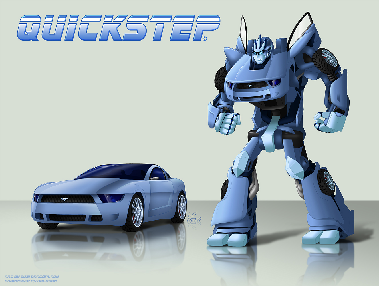 Transformers OC - Quickstep by SuziDragonlady