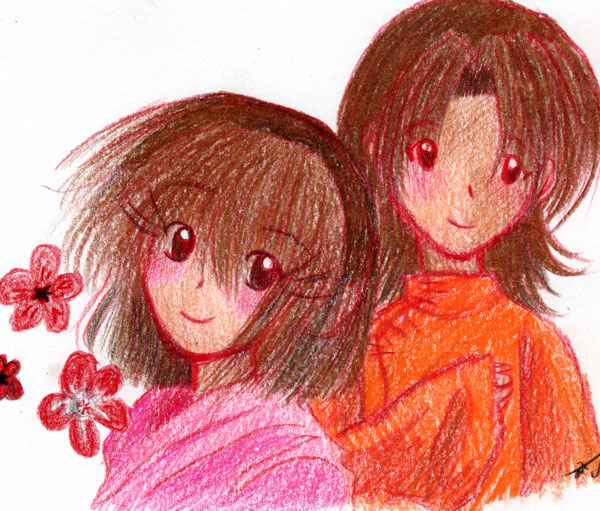 Anabel and Hazama by Suzume