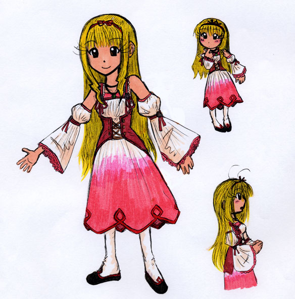 Luserina Drawings by Suzume