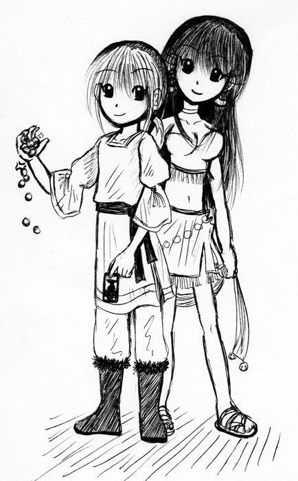 Felix and Akeela by Suzume