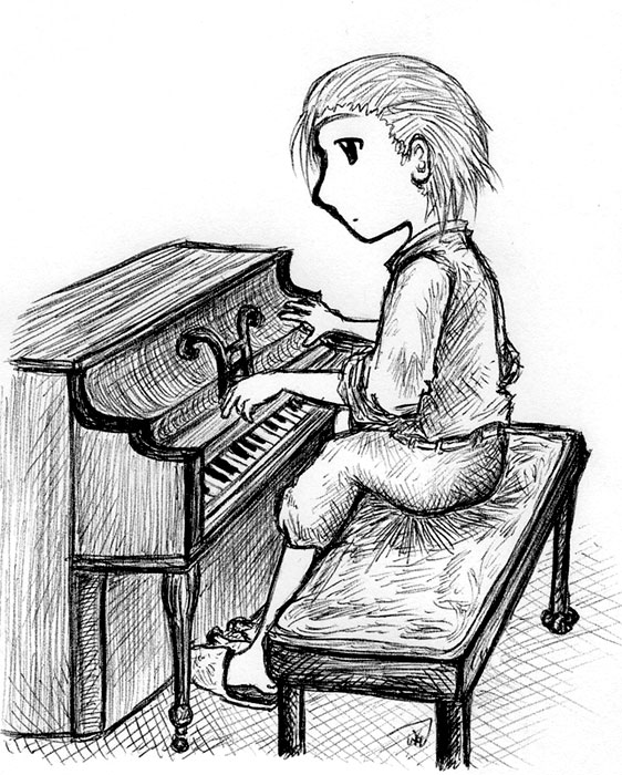 Piano by Suzume
