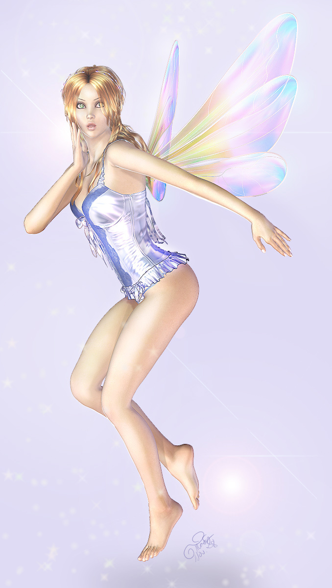 Startled Fairy by Sweet3D
