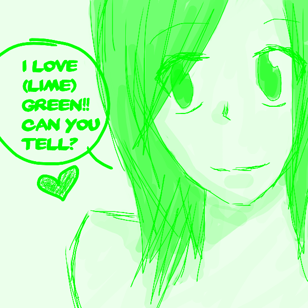 I Love Green! by Sweetio