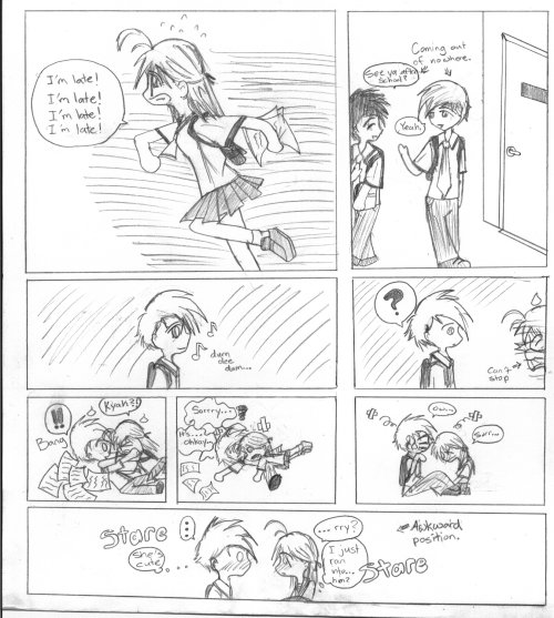 Mini Comic No. 1 (For all who like cute moments!) by Syaoran_is_cool