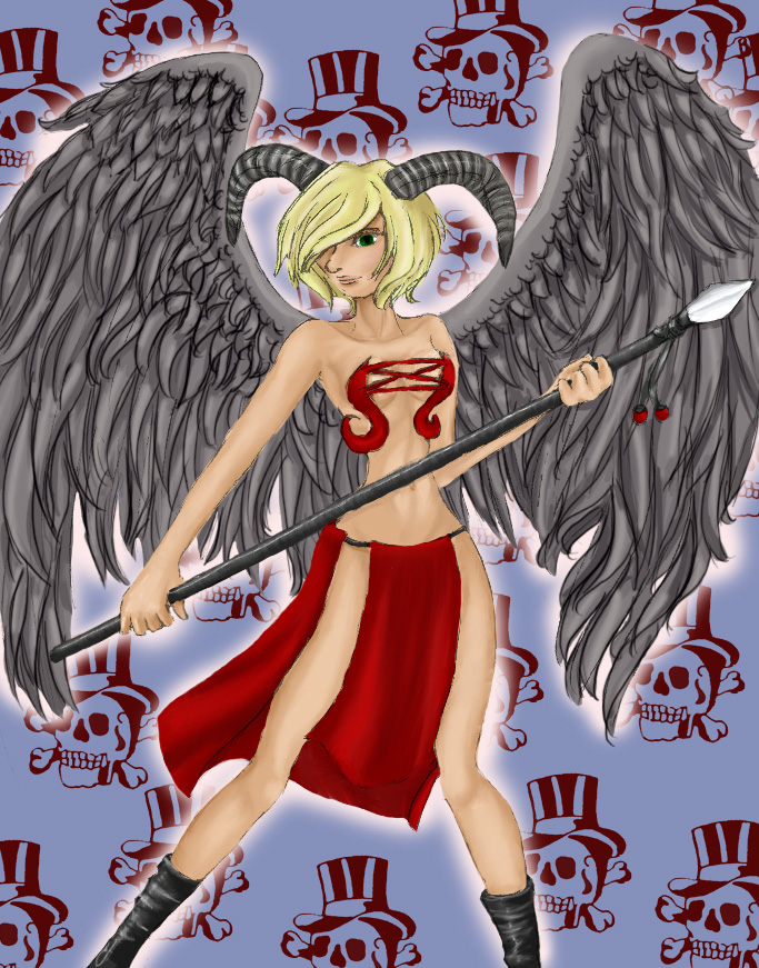 Winged Warrior by Szy