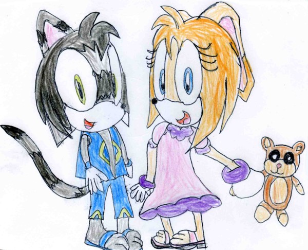 Lucky and Cookie by sabrinat14