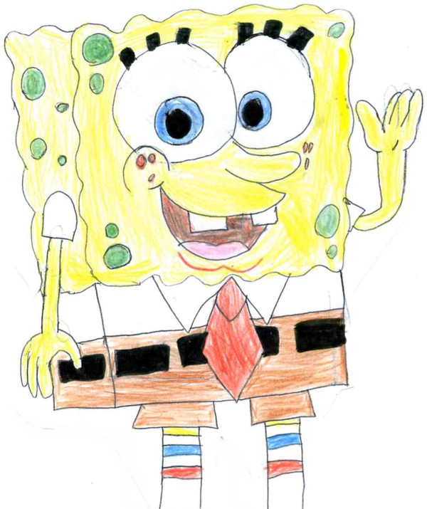 My best picture of SpongeBob ever by sabrinat14