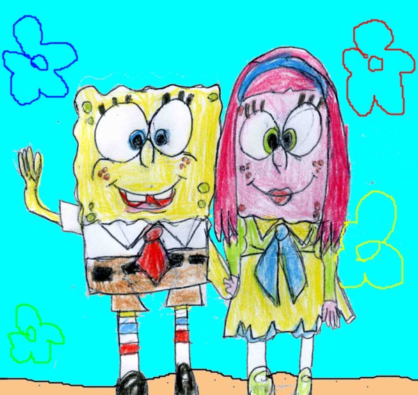 SpongeBob and SpongeBeatrice! by sabrinat14