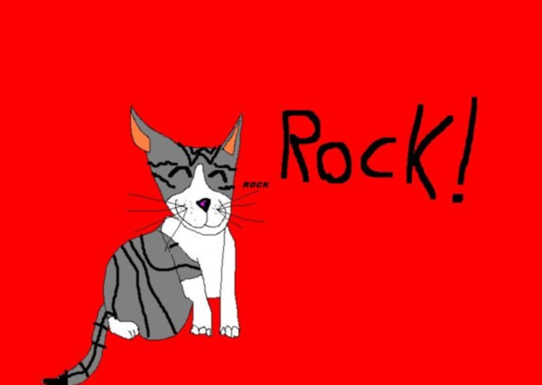 my cat rock by sabrinat14