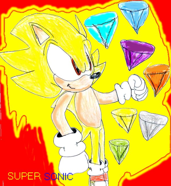 Another Super Sonic pic!! by sabrinat14