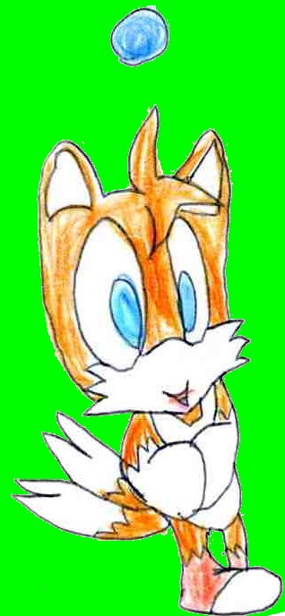 Tails as a chao!!! by sabrinat14