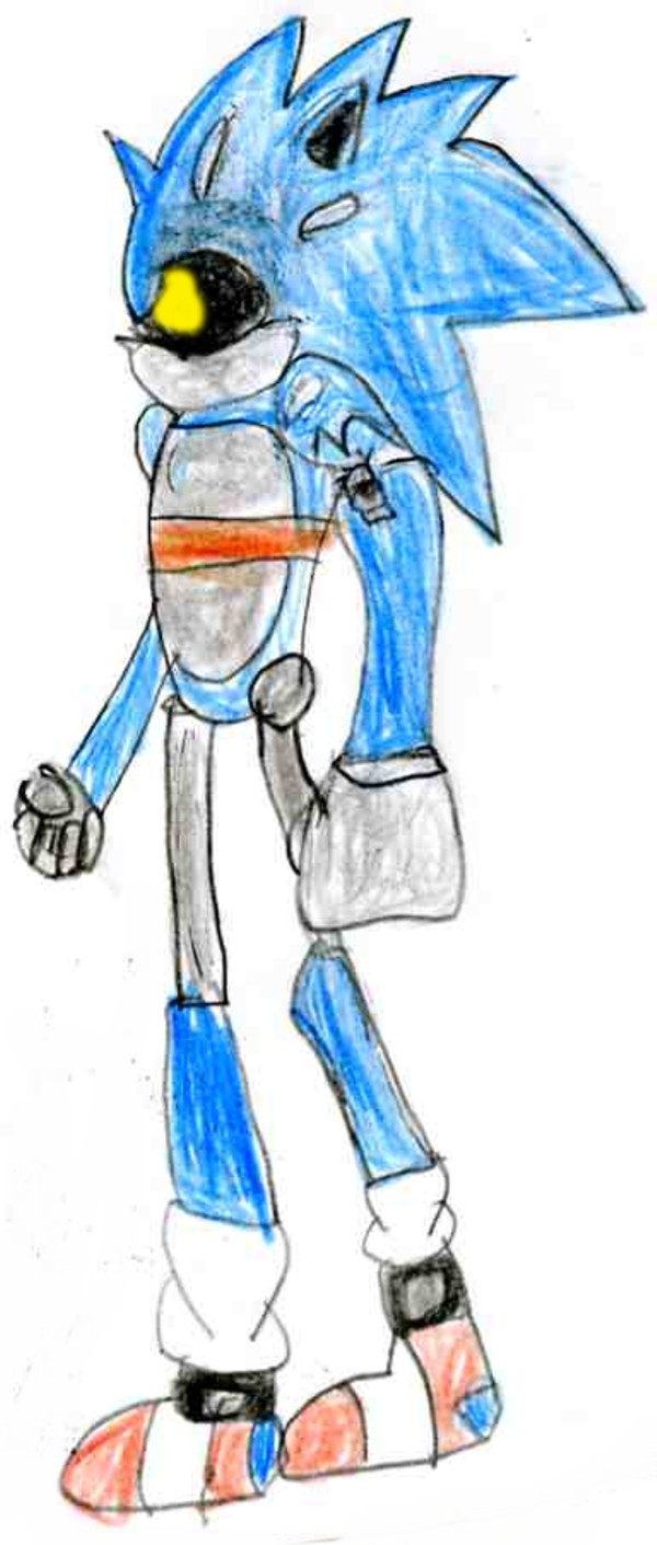 Cool lookin' MetalSonic from Sonic&Knuckles! by sabrinat14