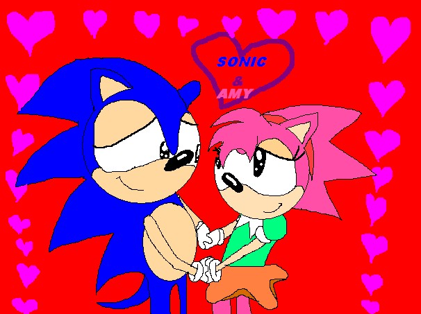 I support the original Sonic&Amy! by sabrinat14