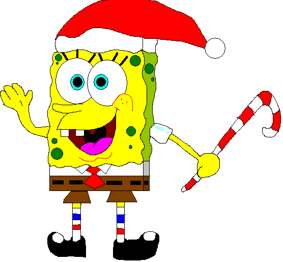SpongeBob Christmas Pic! by sabrinat14