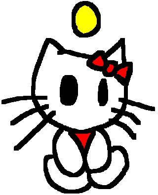 Hello Kitty As a Chao by sabrinat14