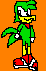 Bean The Dynamite Duck Sprite by sabrinat14