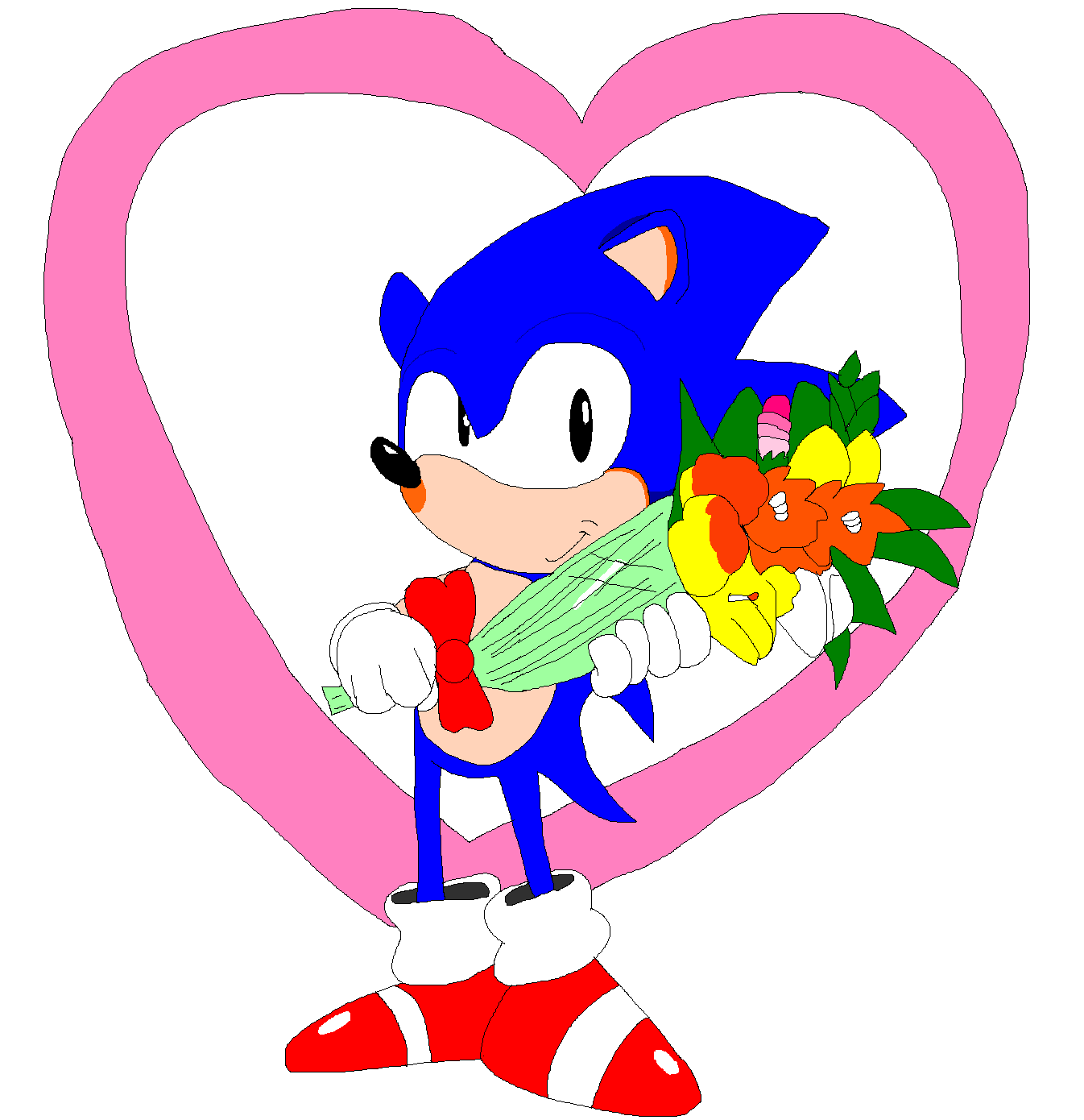 Sonic Valentine's Day Pic by sabrinat14