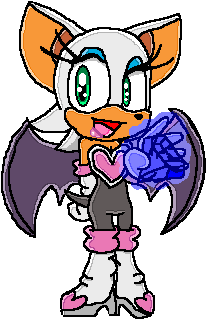 Chibi-ish-Looking Pic of Rouge by sabrinat14