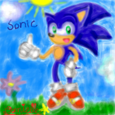 Sonic The Hedgehog =o by sabrinat14