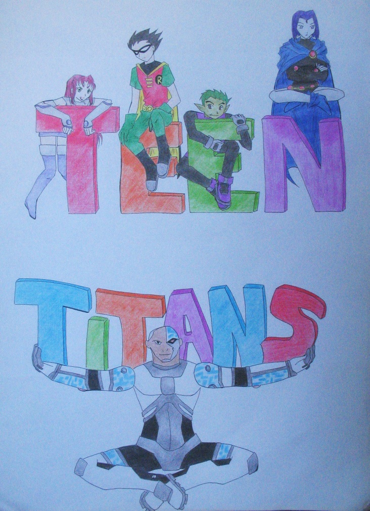 Teen titans!! by saeki_annika