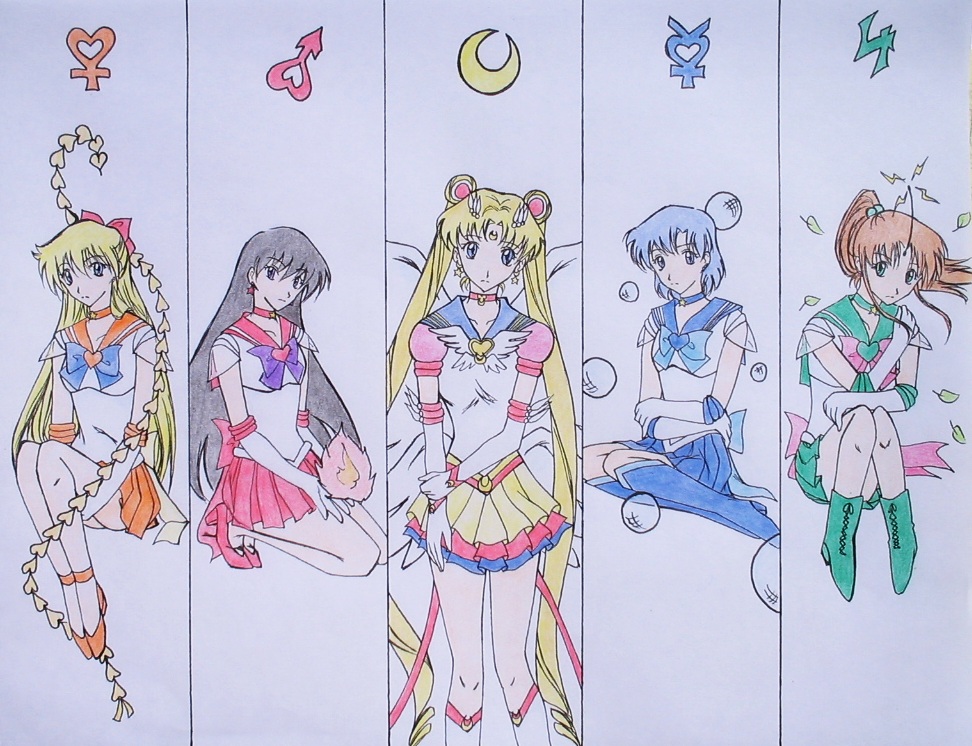 Eternal Sailor Senshi by saeki_annika