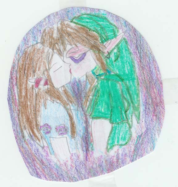 Link kissin! by sailor_madison10
