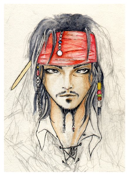 Jack Sparrow [WIP] by saiyaku