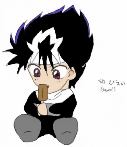 Chibi Hiei ^'^ by sakayume