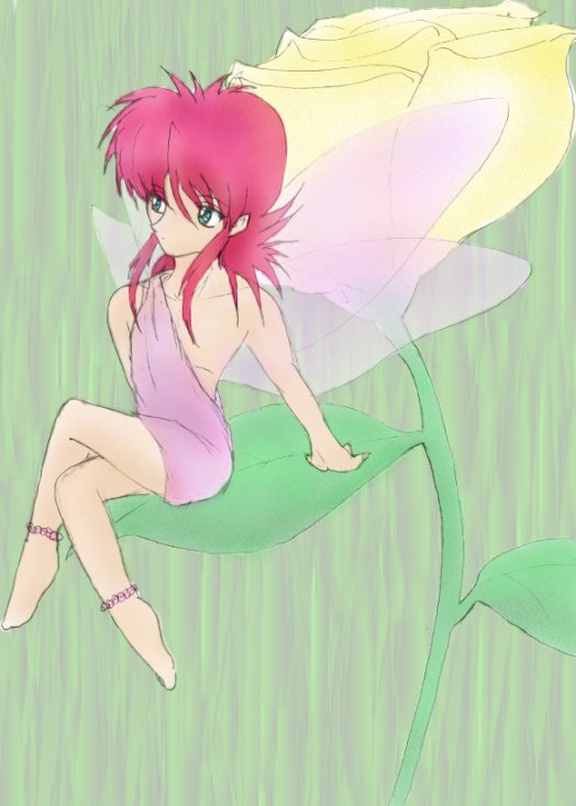 Fairy Kurama (for Melissa) by sakayume