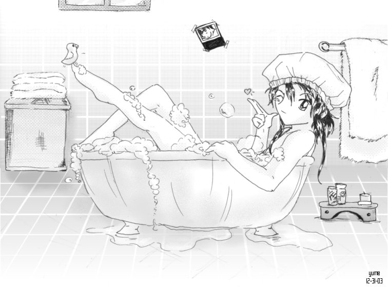 Kurama! Bubbles! Heheh... by sakayume