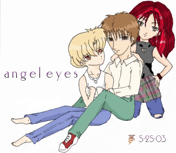 The Cast of "angel eyes" by sakayume