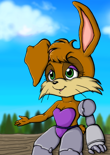 Bunnie Rabbot by salamander