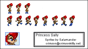 Sally Sprites by salamander