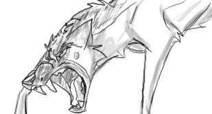 Dingo sketch by salamandereffect