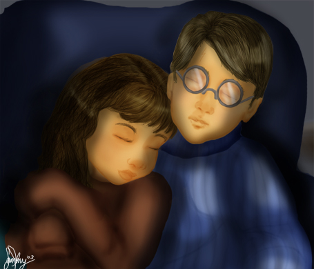 harry and hermione by sammysmee